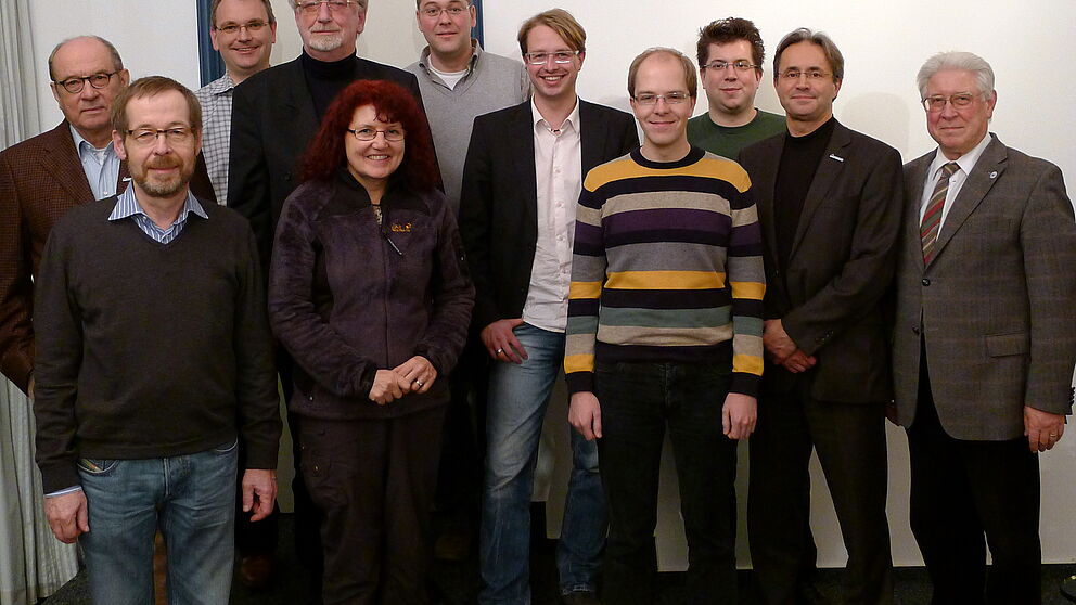 Foto (Universität Paderborn, Alexandra Dickhoff): Die Mitgliederversammlung 2011 von Alumni Paderborn hat im Jenny Aloni-Gästehaus der Universität stattgefunden.