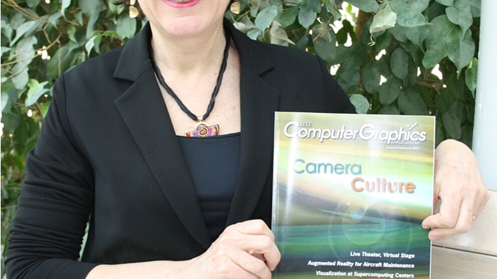 Foto (Universität Paderborn, Katharina Bätz): Prof. Dr. Gitta Domik ist nun Mitglied der "Computer Graphics and Applications", der größten wissenschaftlichen Fachzeitschrift für Computergrafik.