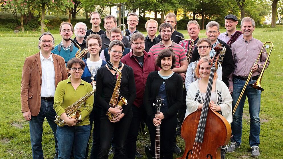 Foto: Die Unity Big Band der Universität Paderborn