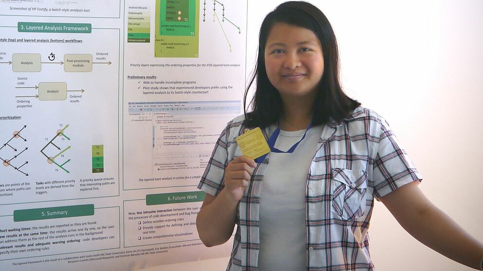Foto: Thien-Duyen Lisa Nguyen Quang Do ist wissenschaftliche Mitarbeiterin am Fraunhofer IEM in der Abteilung Softwaretechnik.
