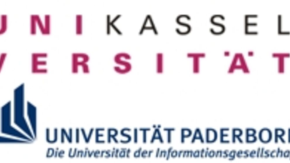 Logos der Universitäten Kassel und Paderborn