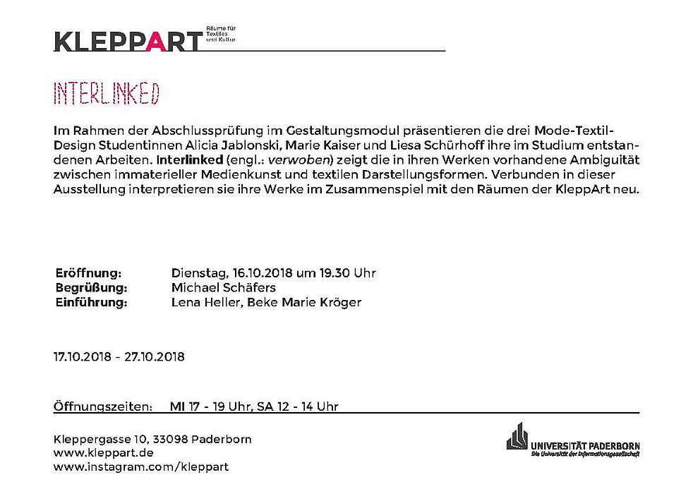 Abbildung: Einladungskarte