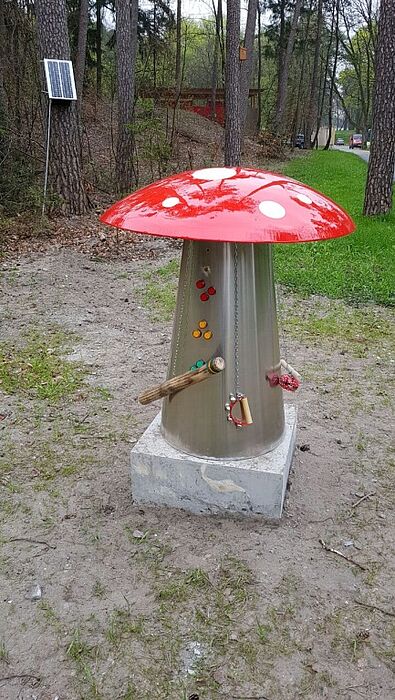 Foto (Fachgebiet Technikdidaktik): Vom Entwurf zur Ausführung des „Lärm-o-meters“ – im Rahmen eines Unterrichtsentwurfs, durchgeführt von Lehramtstudierenden des Fachgebiets Technikdidaktik, von Schülern des Richard- von-Weizsäcker-Berufskolleg