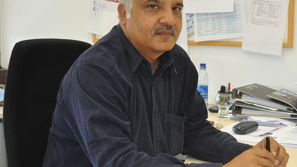 Foto (Universität Paderborn): Prof. Dr. Chandrashekhar Pandey