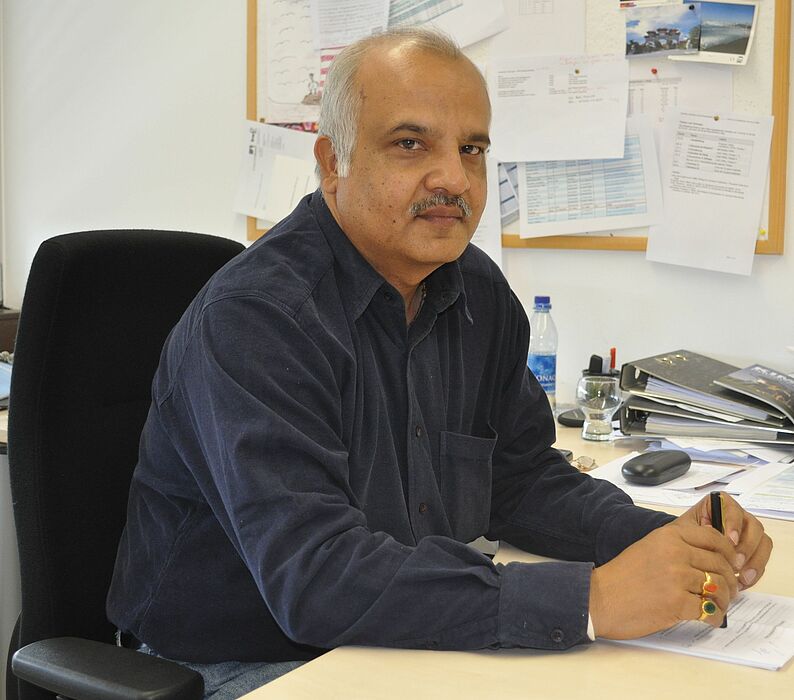 Foto (Universität Paderborn): Prof. Dr. Chandrashekhar Pandey