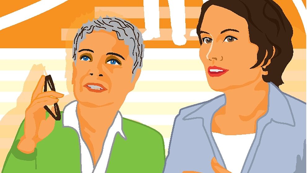 Abbildung: Titelseite Flyer