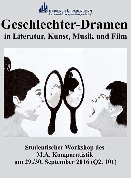 Plakat: Studentischer Workshop des M.A. Komparatistik
