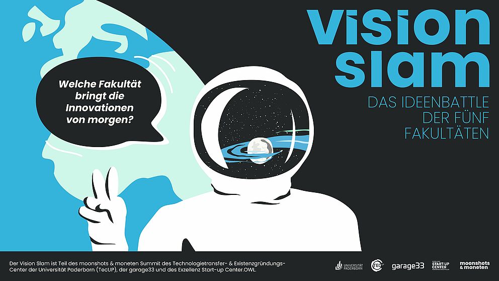 Veranstaltungsbanner des „Vision Slam“. 