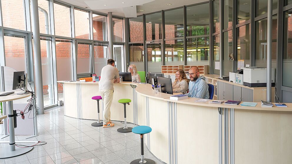 Service Center der Universität Paderborn