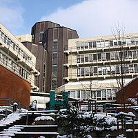 Winterimpressionen, Universität Paderborn