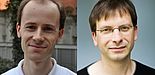 Foto (Universität Paderborn, Mark Heinemann): Prof. Dr. Christian Fleischhack und Prof. Dr. Wolfram Meyerhöfer