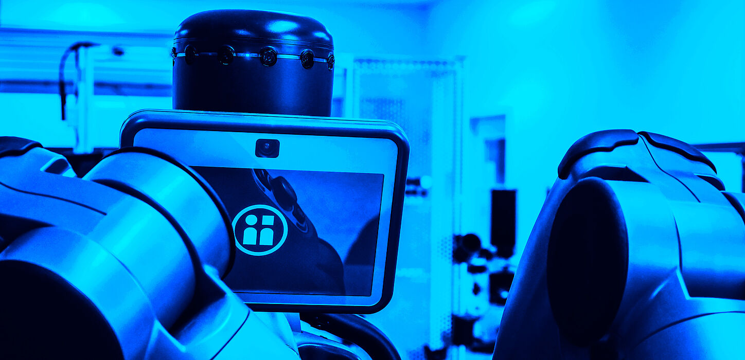 Der Roboter „baxter“ im Smart Automation Laboratory ist speziell für die Zusammenarbeit mit Menschen entwickelt.