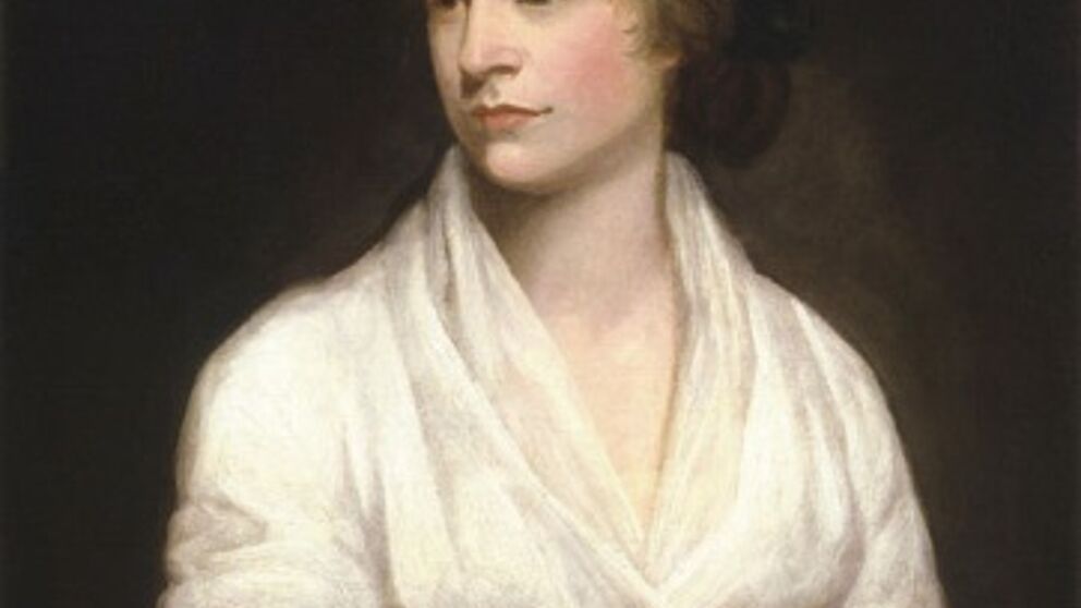 Abbildung: Mary Wollstonecraft, 1797, John Opie, National Portrait Gallery in London.