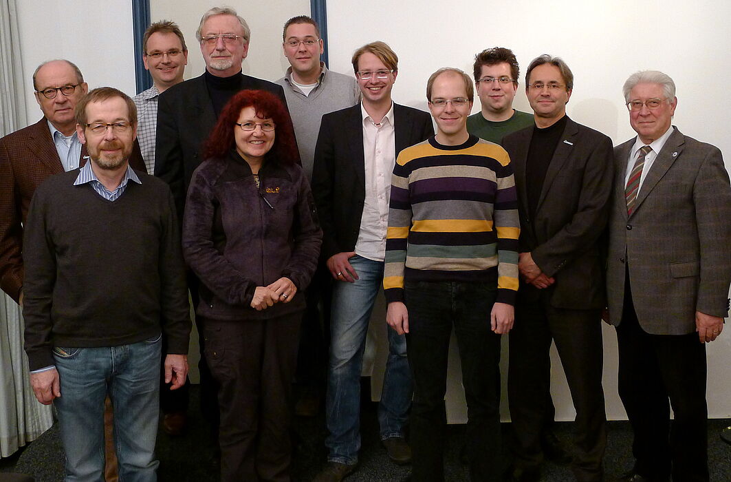 Foto (Universität Paderborn, Alexandra Dickhoff): Die Mitgliederversammlung 2011 von Alumni Paderborn hat im Jenny Aloni-Gästehaus der Universität stattgefunden.