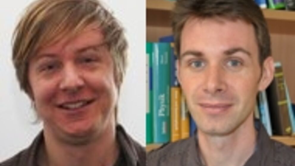 Fotos: Dr. Marc Sacher (links) und Prof. Dr. Thomas Zentgraf