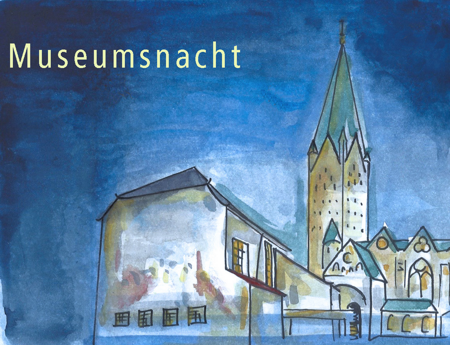 Foto (Alicia Jablonski): Paderborner Studierende der Fächer Kunst und Textil beteiligen sich in diesem Jahr erstmals mit eigenen Werken an der „Museumsnacht“ , zu sehen im Kunstsilo.