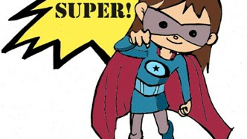 Abbildung: Comicfigur Superkind