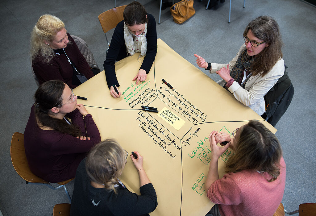 Foto (Costa Belibasakis/TH Köln): Hochschuldidaktischer Workshop „Practice what we teach – Mehr Didaktik für die Didaktik“.