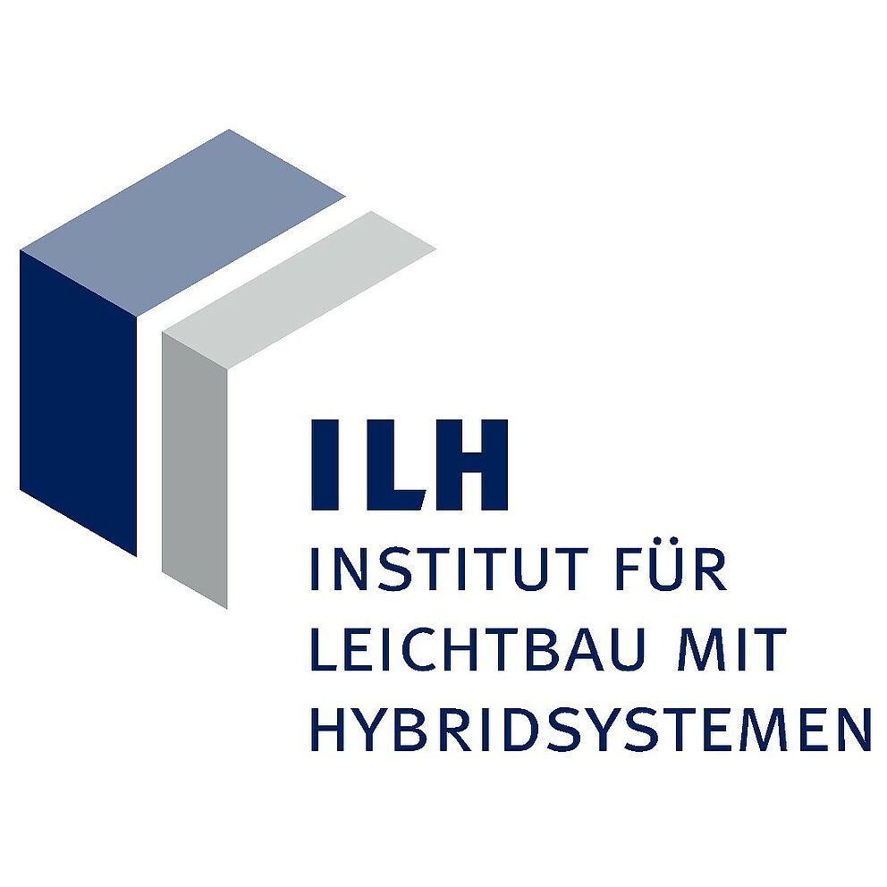 Logo des Instituts für Leichtbau mit Hybridsystemen (ILH) der Universität Paderborn