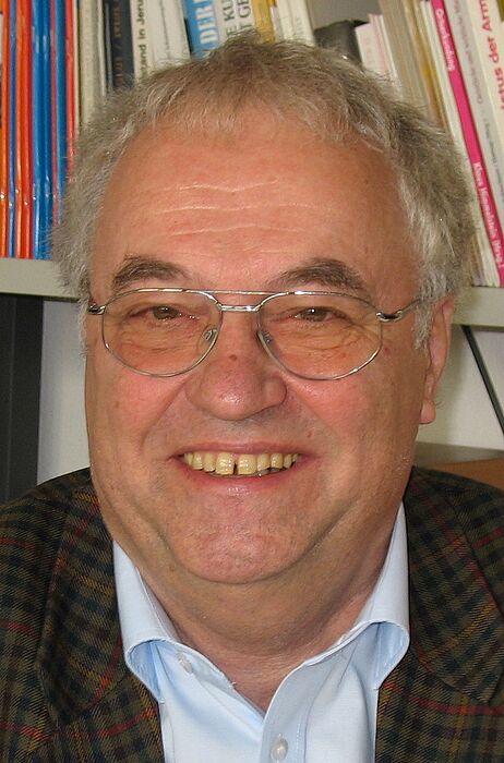 Foto (Cristiane Bernert): Prof. Dr. em. Hubert Frankemölle (geb. 1939), bis 2004 Fachvertreter für Neues Testament im Institut für Katholische Theologie der Universität Paderborn