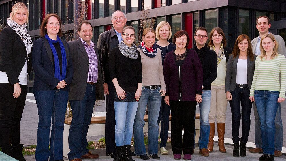 Foto (Universität Paderborn): Die Teilnehmenden beim Workshop „Design Science Research“ an der Universität Paderborn.