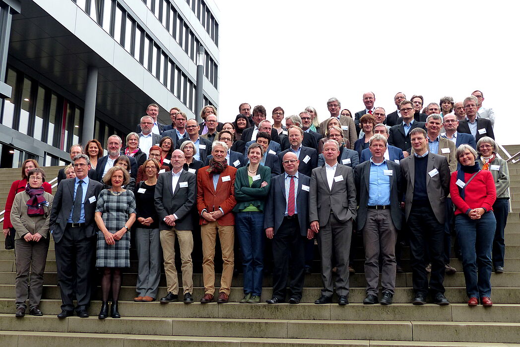 Foto (Universität Paderborn, Markus Lauert): Die Teilnehmer der Herbstsitzung der Sektion 4 im Deutschen Bibliotheksverband.