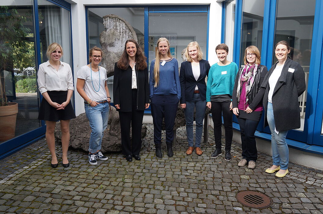 Foto: Die Vortragenden der diesjährigen Graduiertentagung.