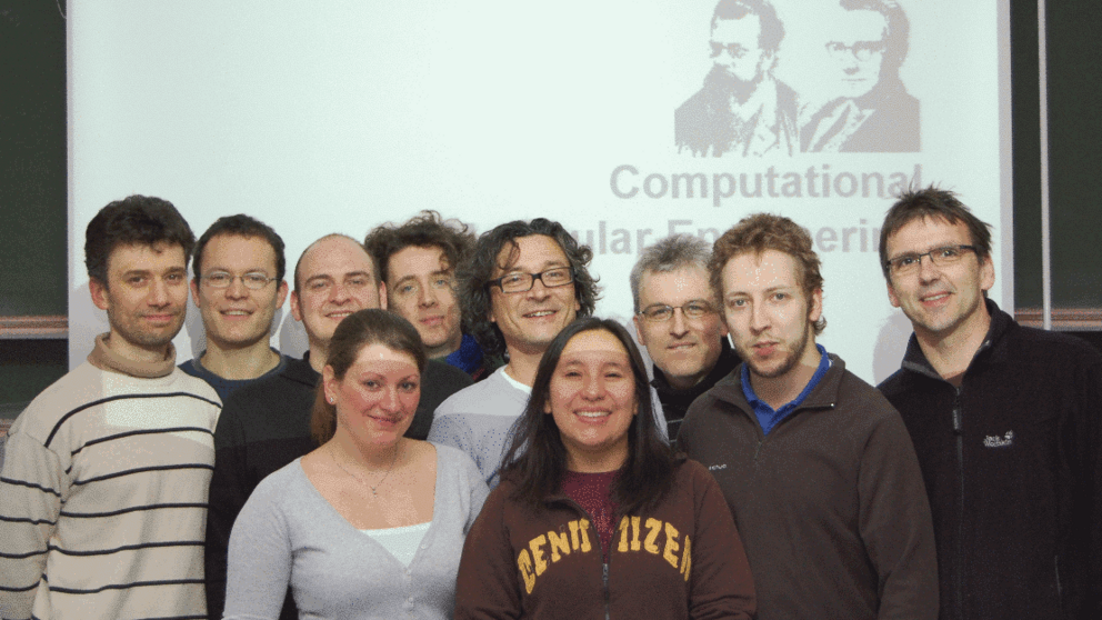 Foto: Teilnehmer an der CME-Arbeitstagung (v.l.n.r.): Engin, Deublein, Merker, Miroshnichenko, Walter, Prof. Vrabec, Guevara, Dr. Bernreuther, Horsch, Prof. Hasse