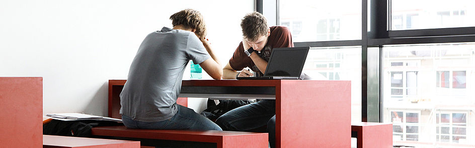 Studying in the O building