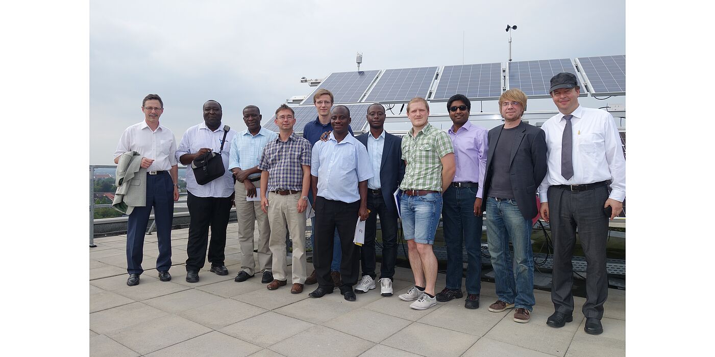 Foto (Universität Paderborn): Zum Auftakt des Projekts besuchten Wissenschaftler der Kwame Nkrumah University of Science and Technology im August die Universität Paderborn.