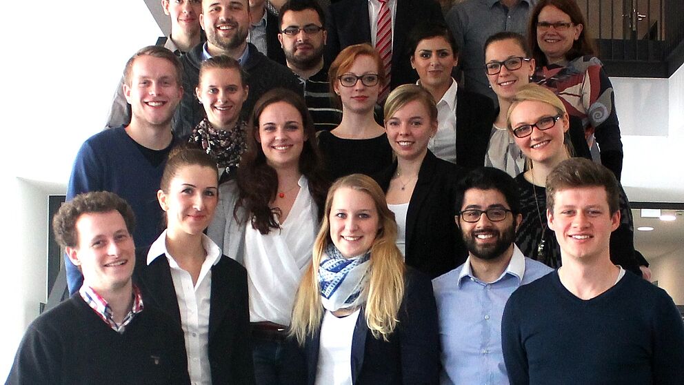 Foto (Universität Paderborn, Annika Höhland): Abschlussveranstaltung der Winter School 2013 am 28. Februar 2014