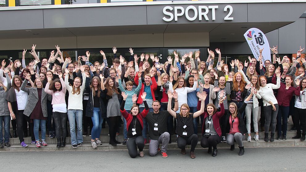 Foto (Universität Paderborn): Die Teilnehmerinnen der Herbst-Uni 2016.