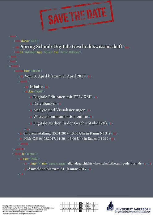 Abbildung: Save The Date