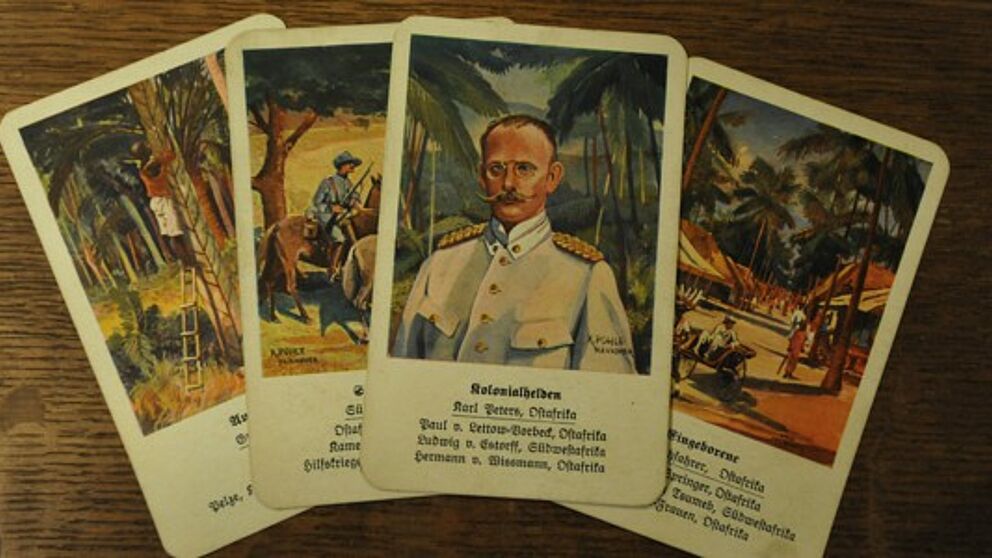 Foto (J. Schaaber): Koloniale Spurensuche in Westfalen – das Kolonialquartett.