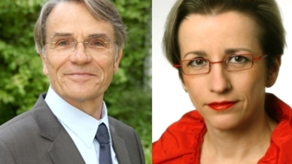 Fotos: Prof. Dr. Frank Göttmann und Prof. Dr. Eva-Maria Seng