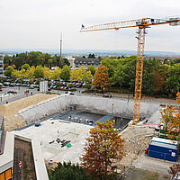 Universität Paderborn Baustelle Gebäude I 17. Oktober 2016
