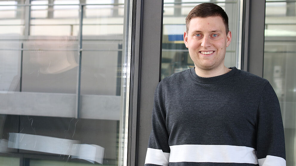 Foto (Universität Paderborn): Der Paderborner Student und Emeriti-Preis-Stipendiat Timo Vaupel.