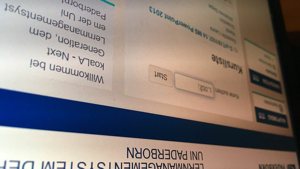 Abbildung: Startscreen