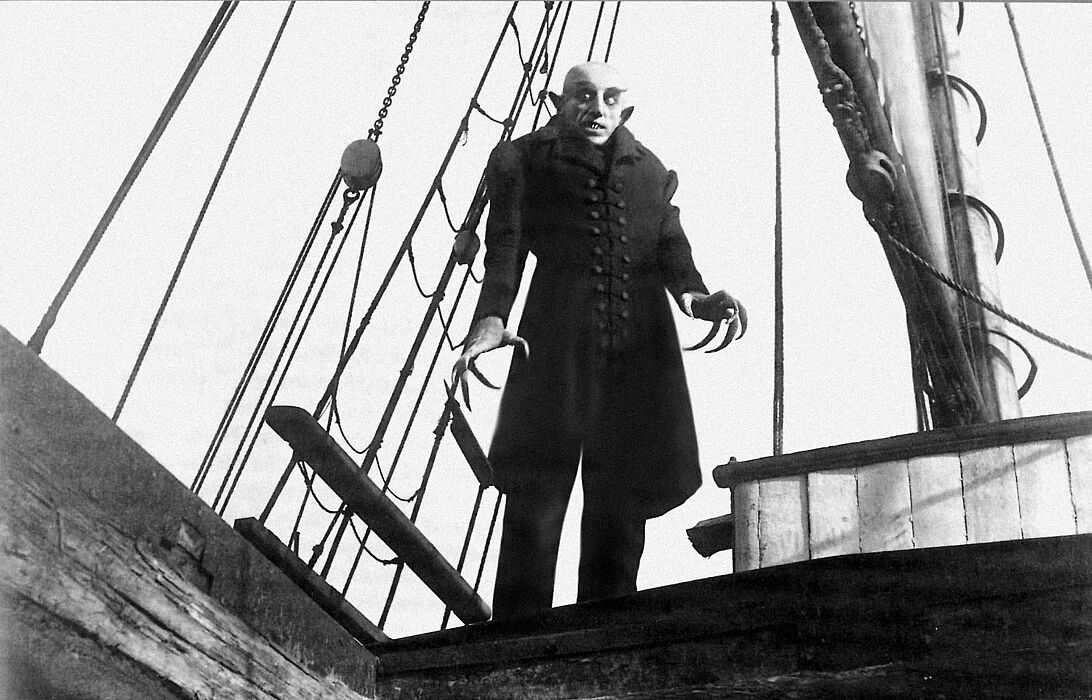 Bild: Furchteinflößend seit fast 100 Jahren: Max Schreck als Graf Orlof/Dracula.
