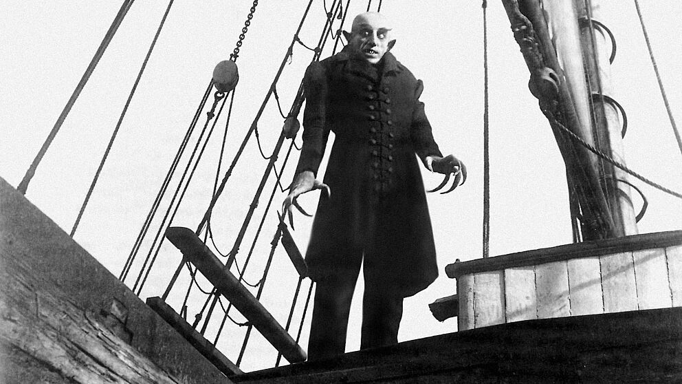 Bild: Furchteinflößend seit fast 100 Jahren: Max Schreck als Graf Orlof/Dracula.