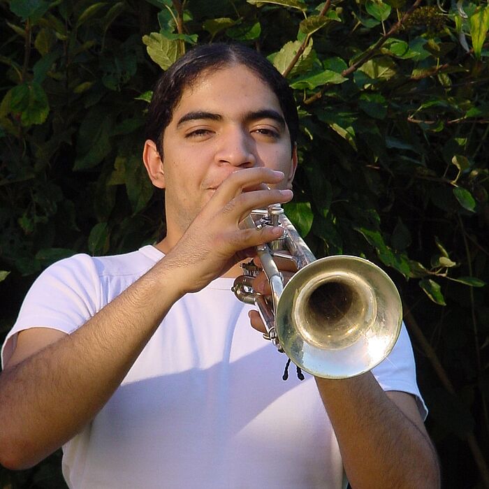 Foto: Solist bei den Konzerten des Hochschulorchesters: David Salomon Jarquín