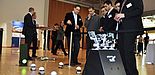Foto: Schwarm kooperierender Roboter (Fachausstellung, 6. Paderborner Workshop)