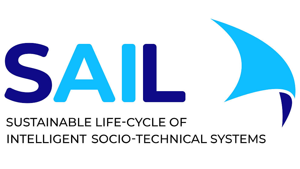 Logo of the project SAIL (SustAInable Life-cycle of Intelligent Socio-Technical Systems)