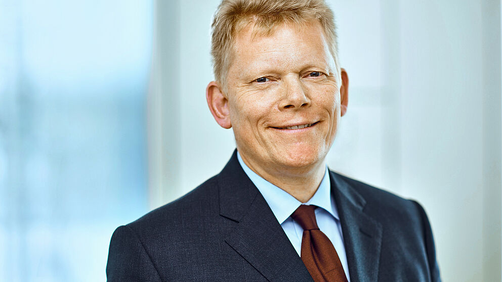 Foto (thyssenkrupp): Dr. Guido Kerkhoff, Chief Financial Officer und Mitglied des Vorstandes der thyssenkrupp AG.