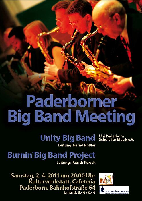 Abbildung: Plakat Paderborner Big Band Meeting