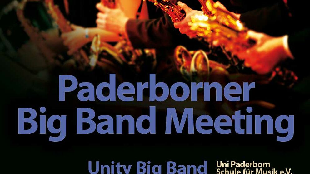 Abbildung: Plakat Paderborner Big Band Meeting