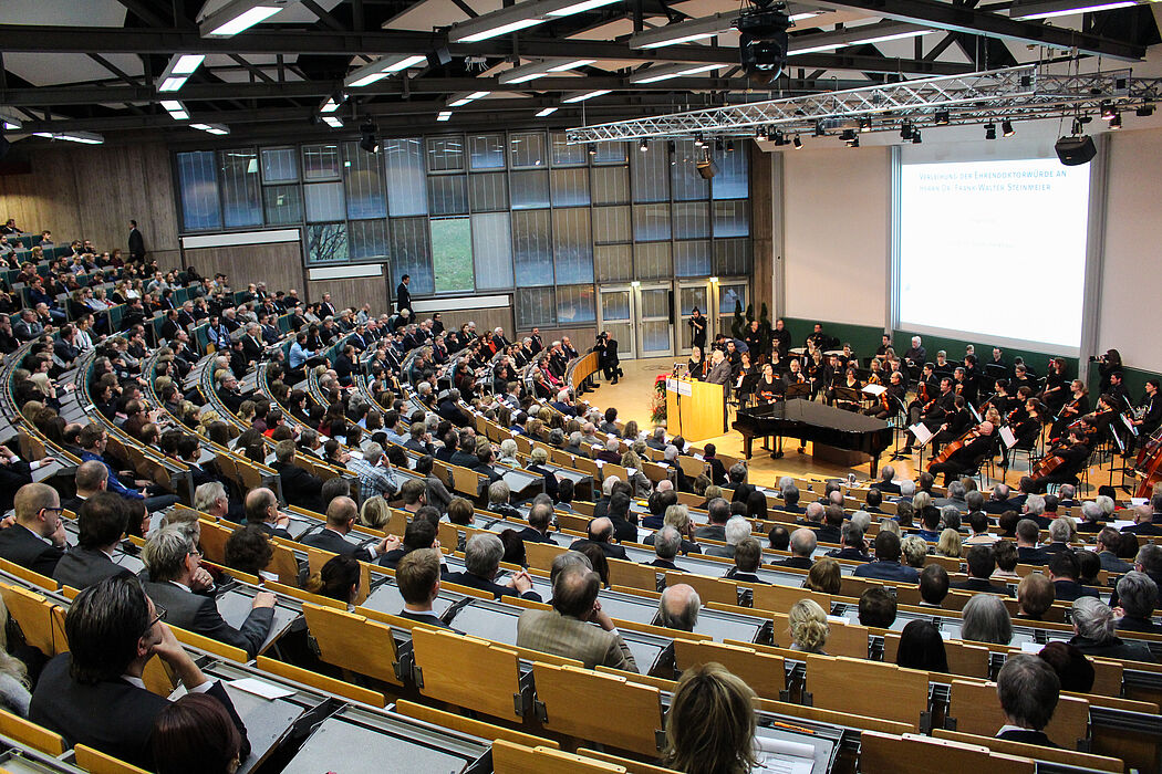 Foto (Universität Paderborn, Johannes Pauly): Auditorium maximum.