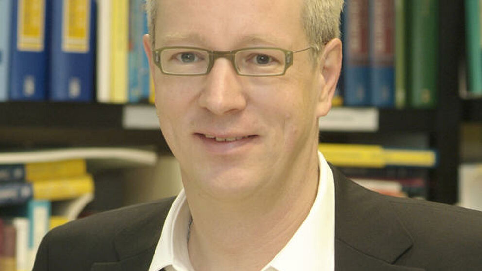 Foto (U. Dahl): Prof. Dr. Günter M. Ziegler, Präsident der Deutschen Mathematiker-Vereinigung DMV