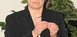 Foto (Eugen Gillich): Prof. Dr. Bärbel Mertsching, Universität Paderborn, bei der Auftaktveranstaltung der Initiative "Industrielle Bildverarbeitung OWL" in Blomberg.