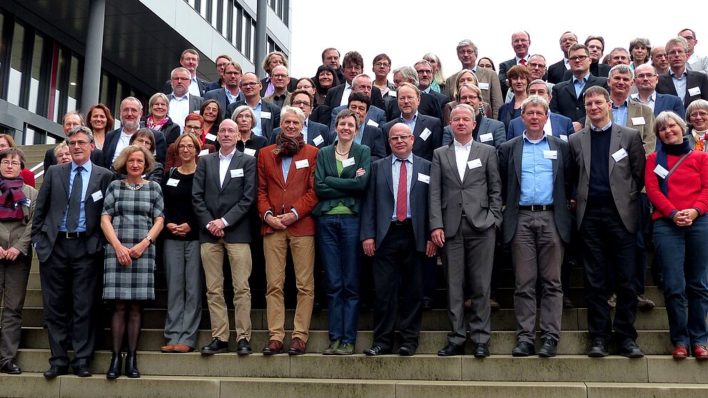 Foto (Universität Paderborn, Markus Lauert): Die Teilnehmer der Herbstsitzung der Sektion 4 im Deutschen Bibliotheksverband.